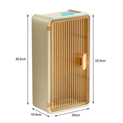 Wall-Mounted Tissue Shelf