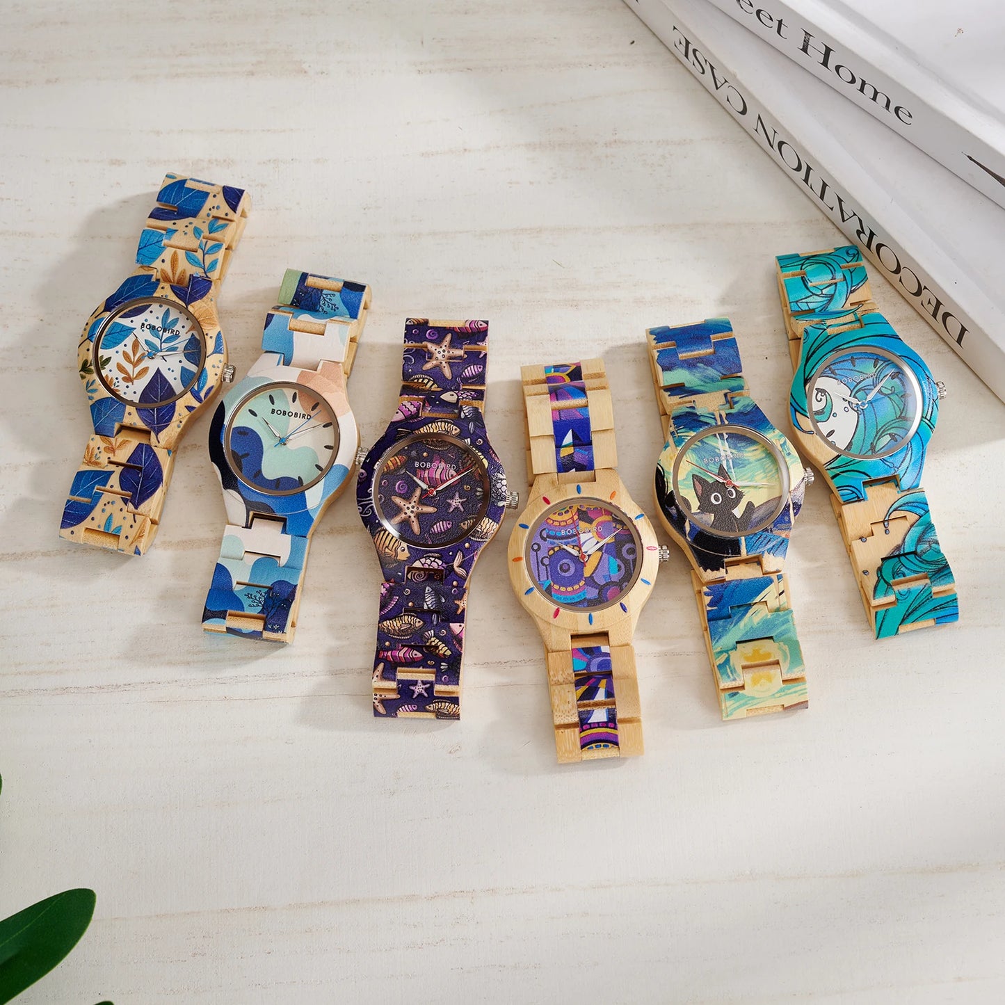 Bamboo Illustration Watch
