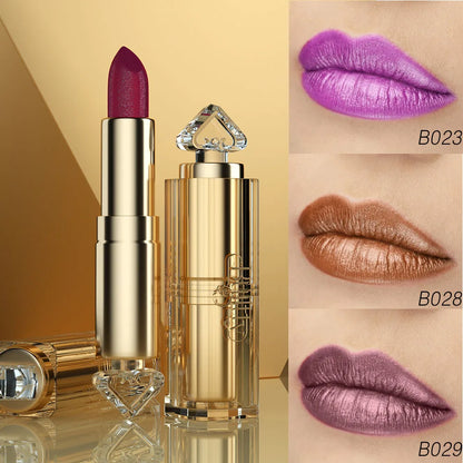 Pearl Glitter Waterproof Lipstick Set