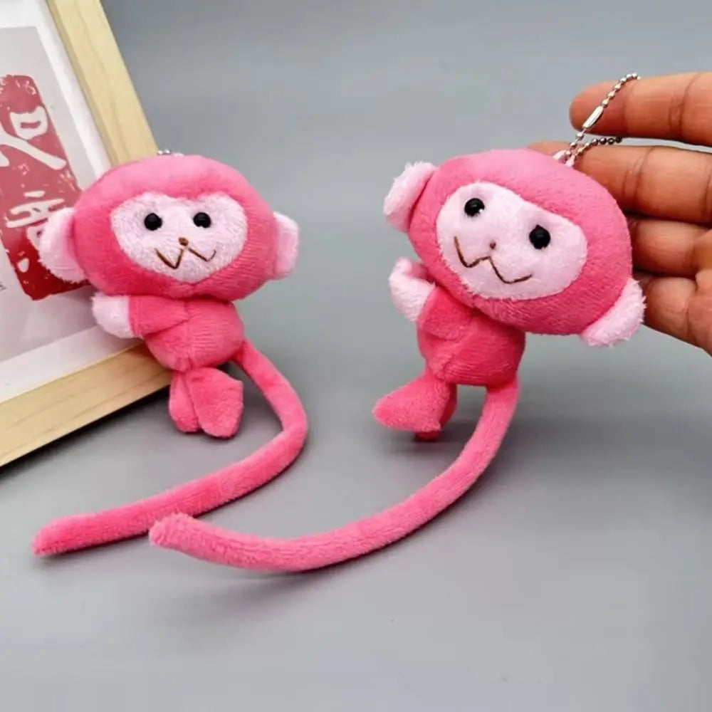 Long-tailed Monkey Key Chain Cartoon