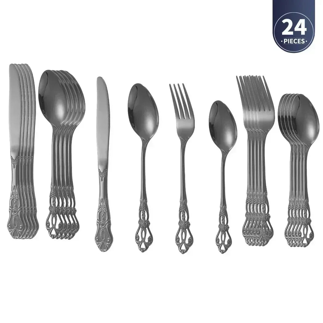 Luxury Gold Cutlery Set