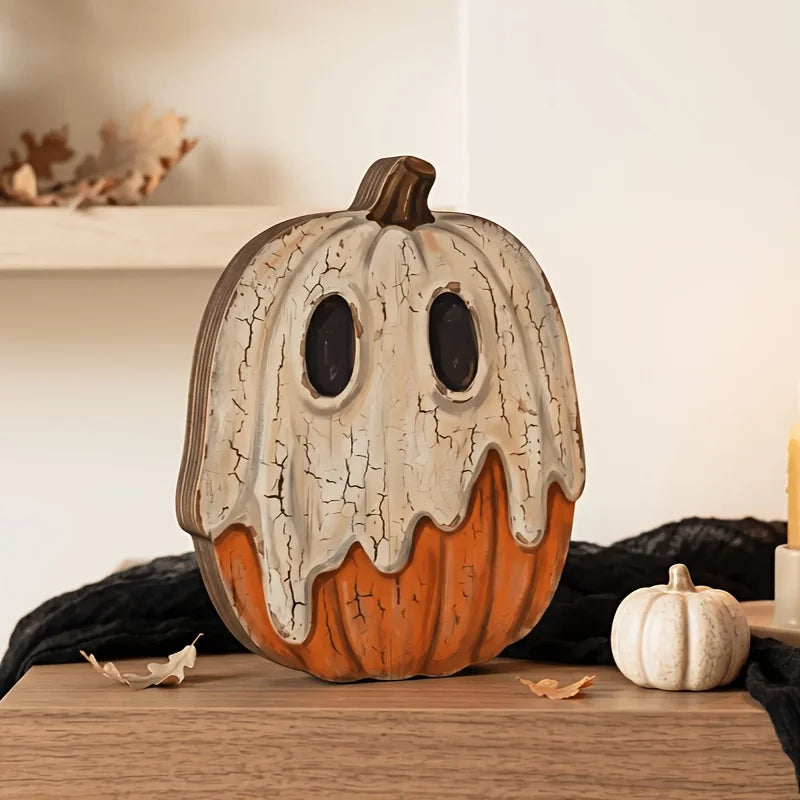 Halloween Wooden Shelf Blocks
