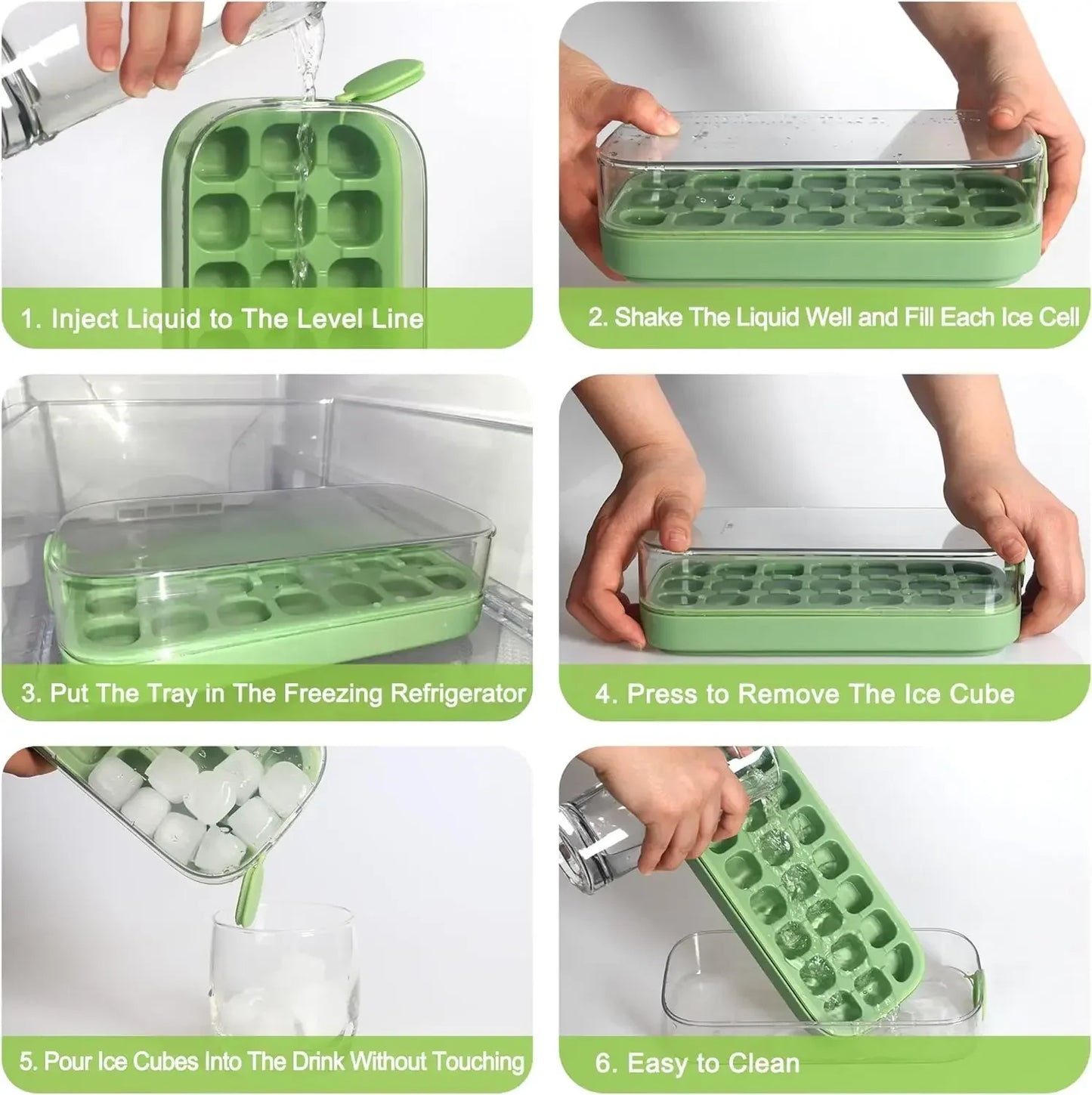 Silicone Ice Cube Tray