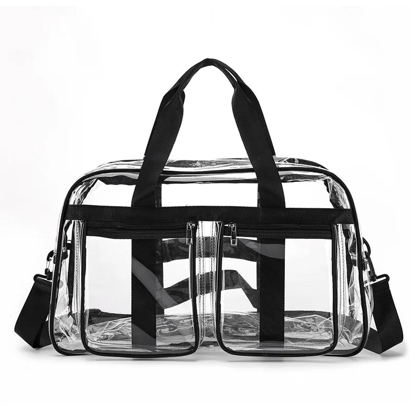 Clear PVC Travel Duffel Bag