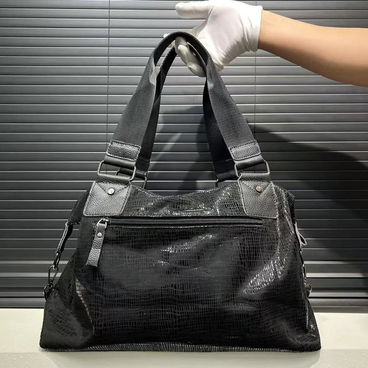 Nylon Teddy Bear Tote