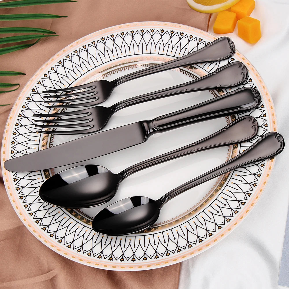 Metal Silver Cutlery Set Piece