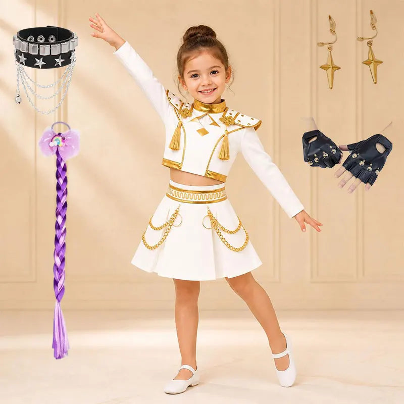 Gold Long Sleeve Costume