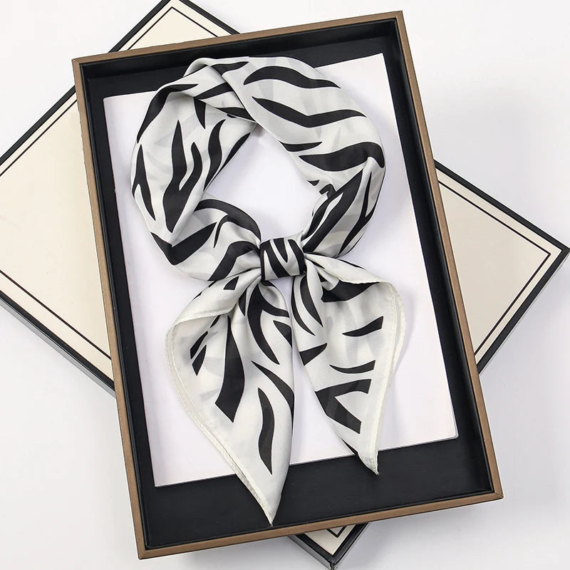 Scarf 70 70Cm Silk Square
