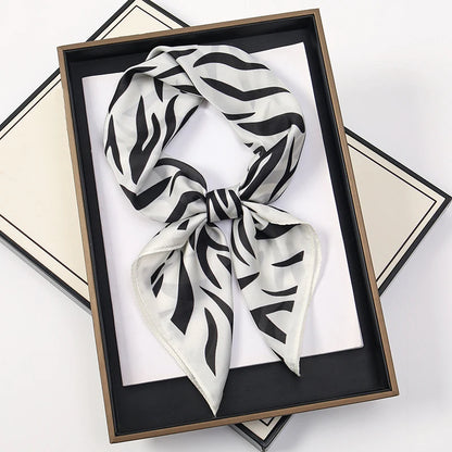 Scarf 70 70Cm Silk Square