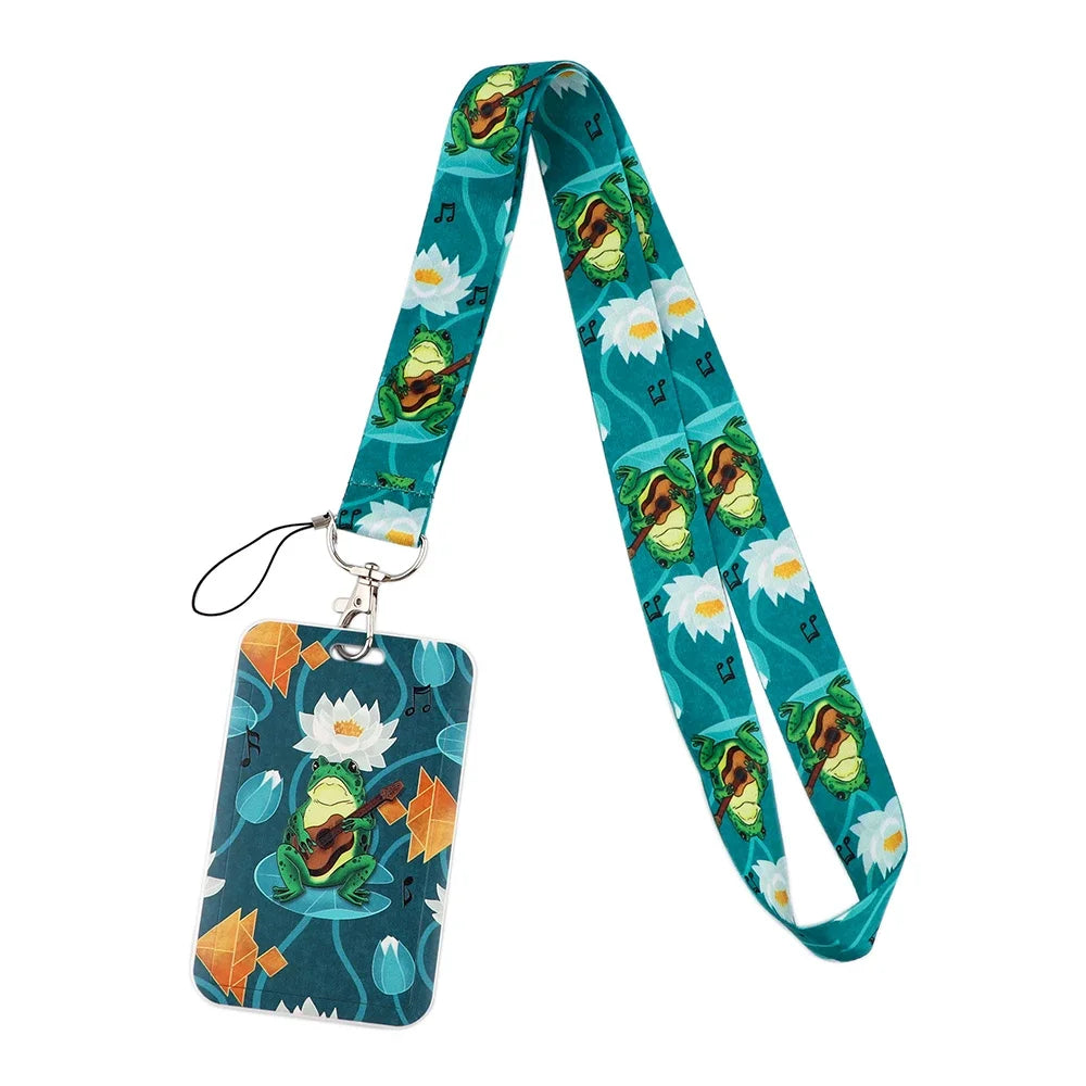 Sakura Cherry Blossoms Flower lanyard
