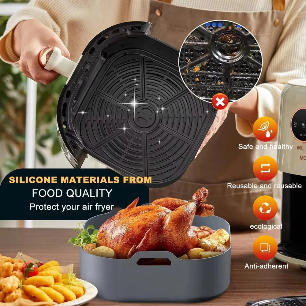 Silicone Fryer Basket Air Baking