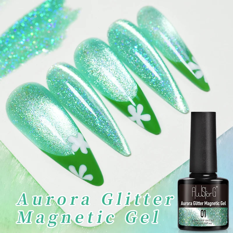 Pink Cat Eye Gel Polish