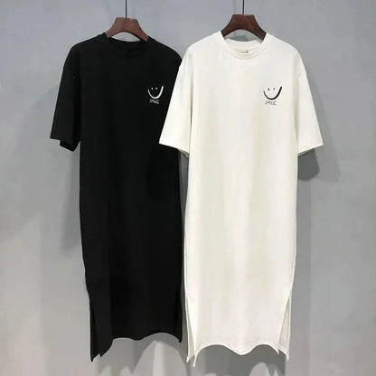 Summer T-Shirt Midi Dress