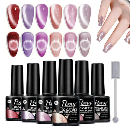 Crystal Cat Eye Gel Set