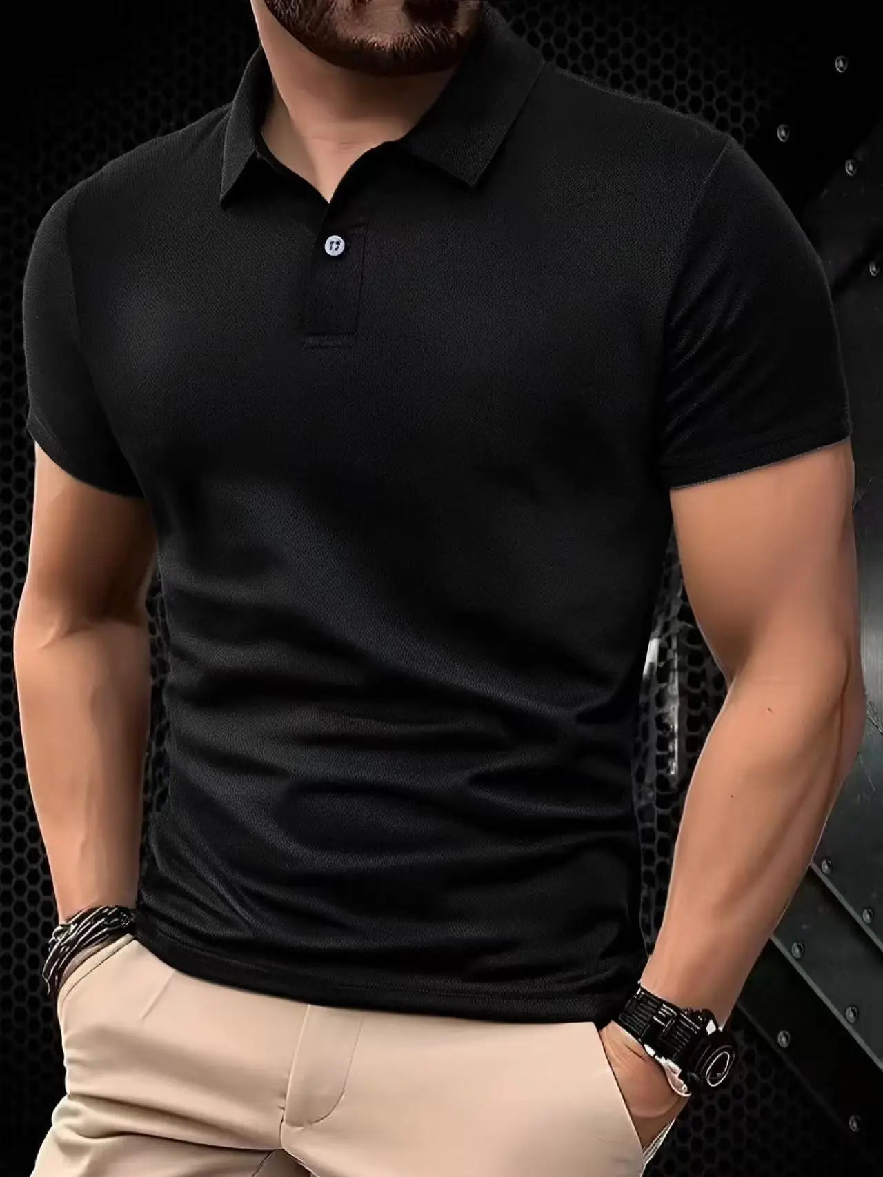 Classic Knit Summer Polo
