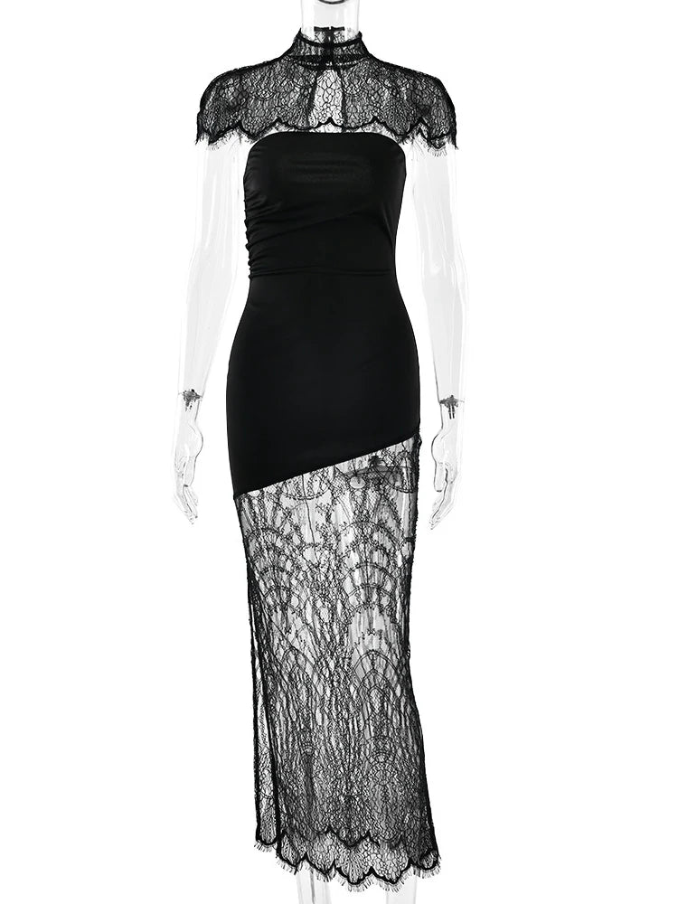 Lace Patchwork Dress