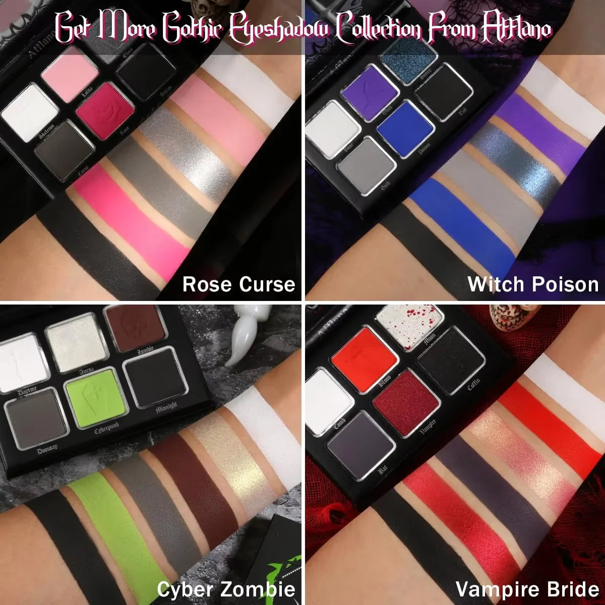Six Color Eyeshadow Palette