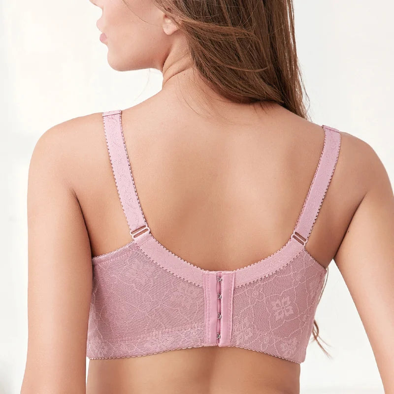 Floral Push Up Plus Bra