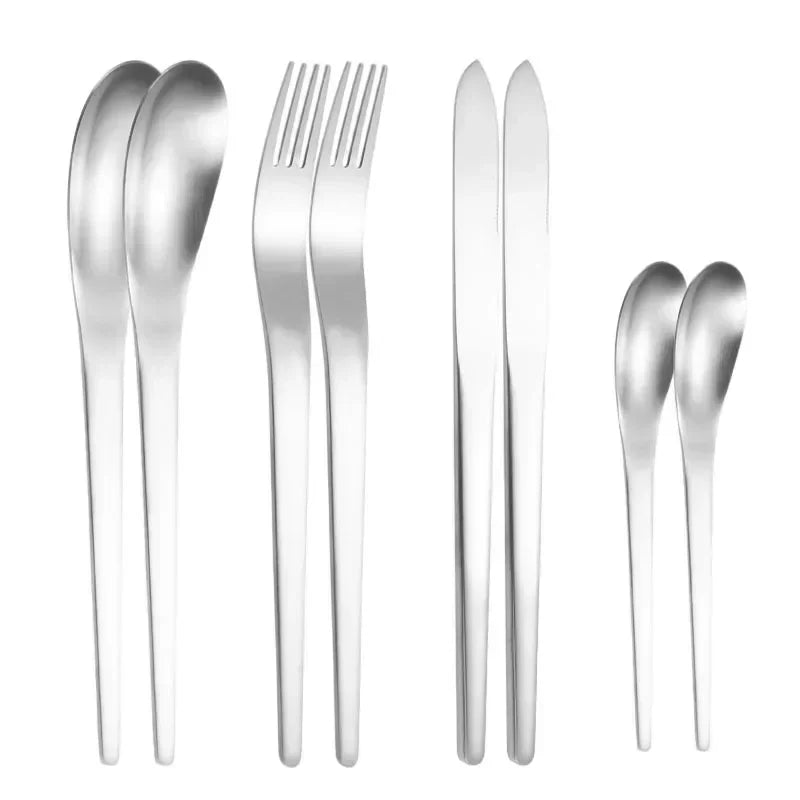 Stainless Steel Western Solid Cutlery Set
