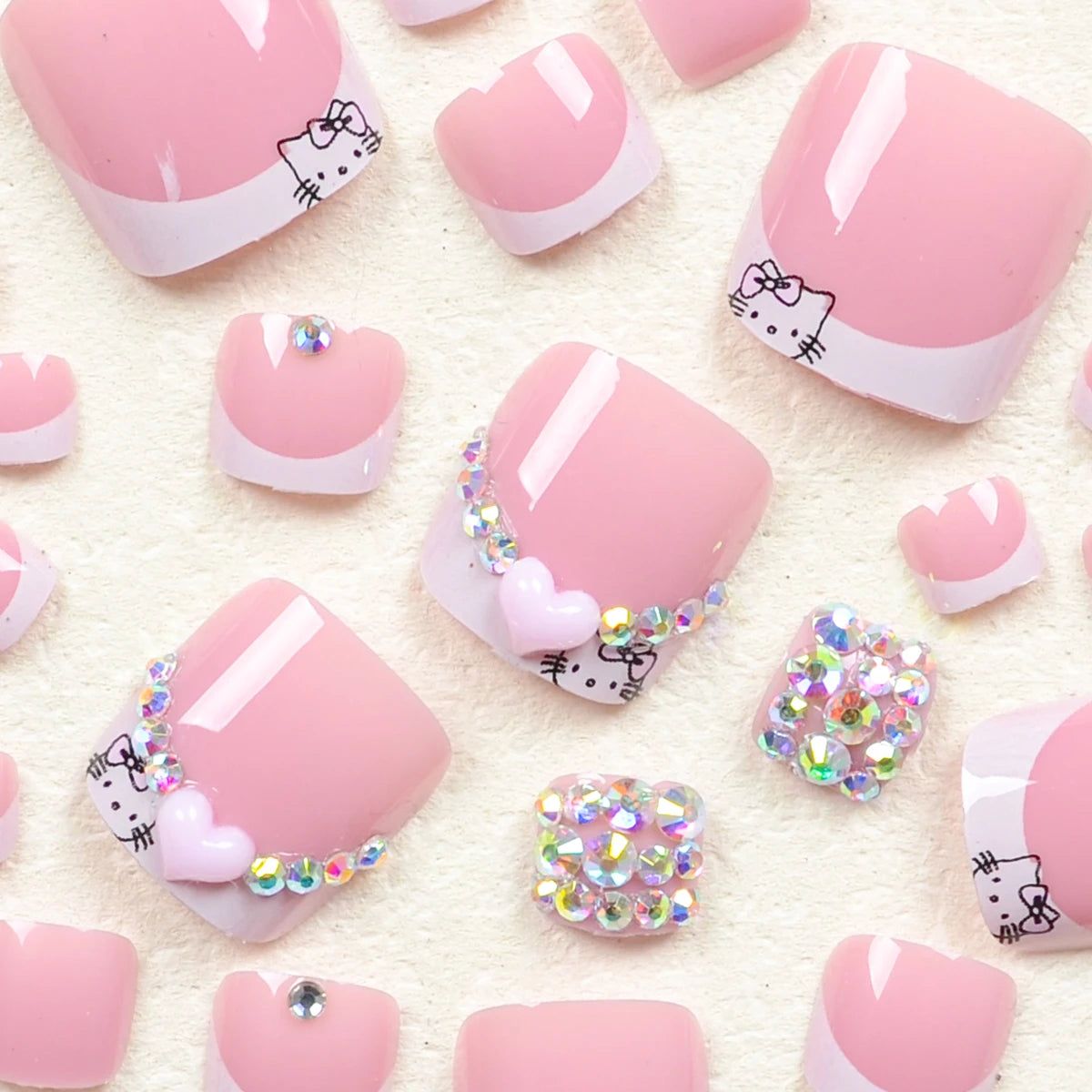 Sanrio French Nail Set