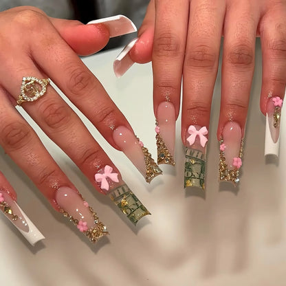 Leopard Cherry Press-On Nails