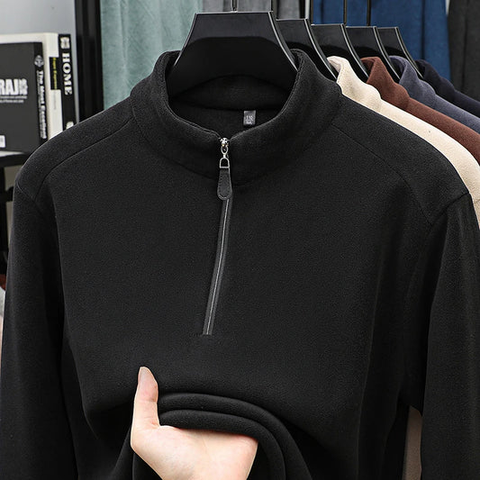 Men's Half Zip Winter Tee