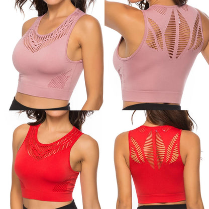 Fitness T-shirts Workout Sports Bra