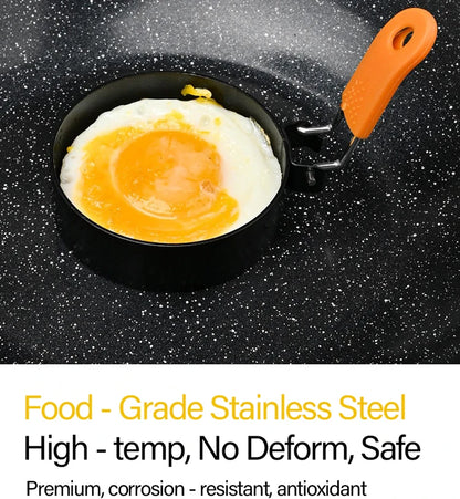 Metal Eggs Form Fried Egg