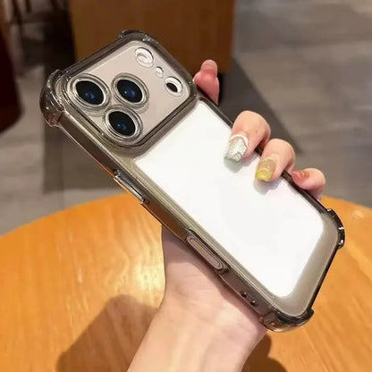 Clear Shockproof Case for iPhone 17 Pro Max | 17 Pro | 16 Pro Max | 15 Pro Max | 14 Pro Max | 13 Pro