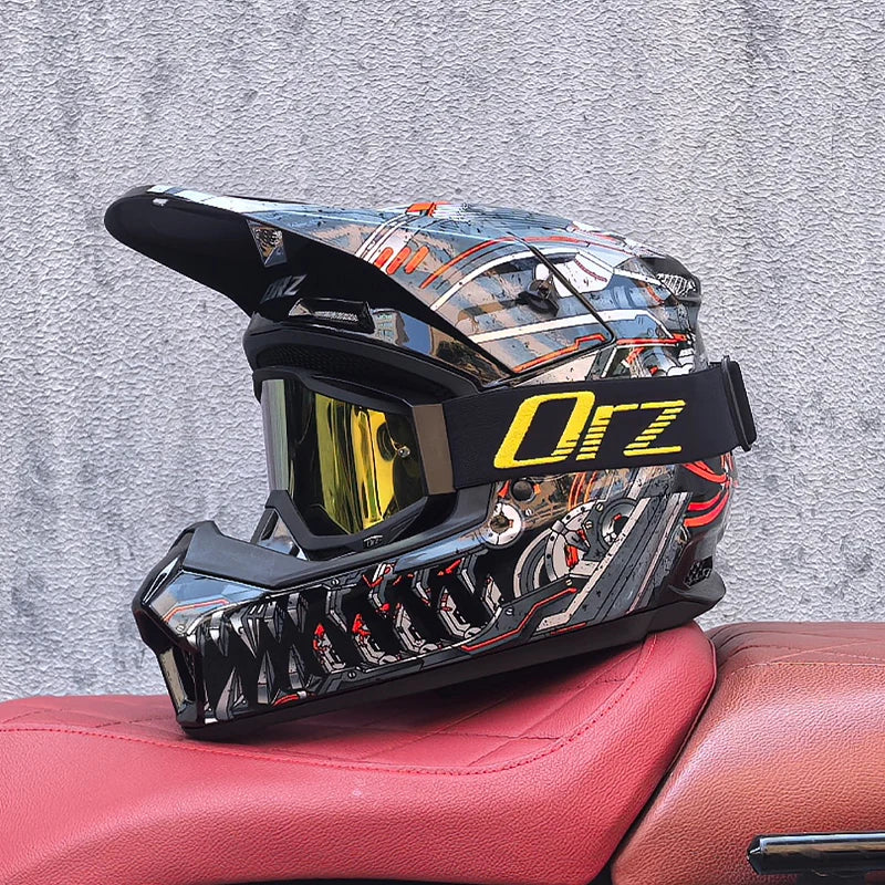 Off-Road Rally Full-Face Helmet