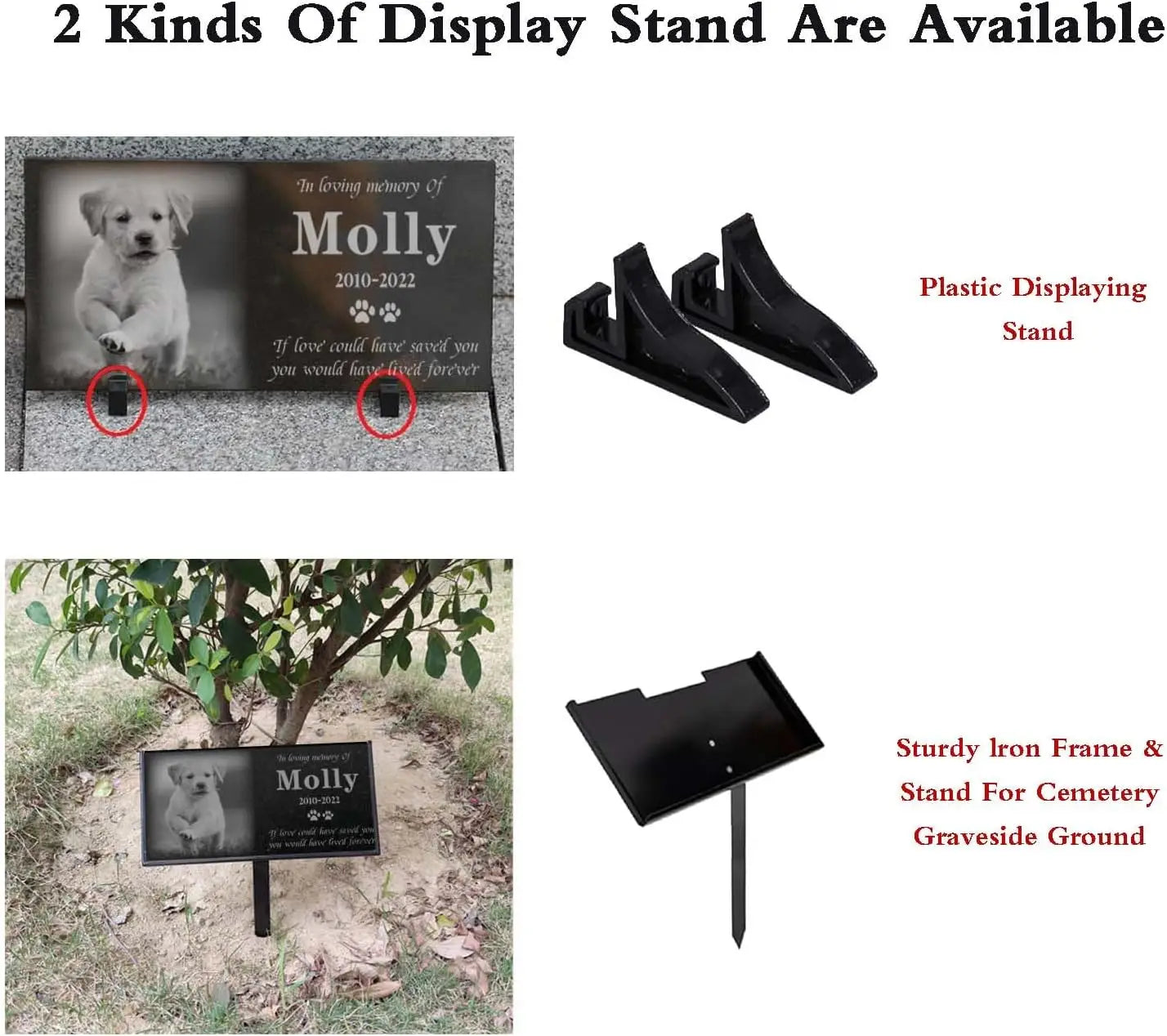 Personalized Pet Memorial Stone