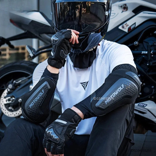 Elastic Motocross Elbow Pads