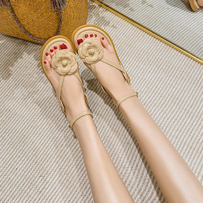 Floral Strap Sandals