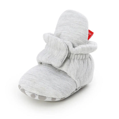 Star Checkered Baby Booties