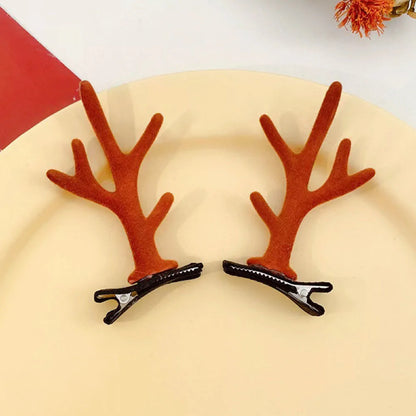 Christmas Antler Hair Clips