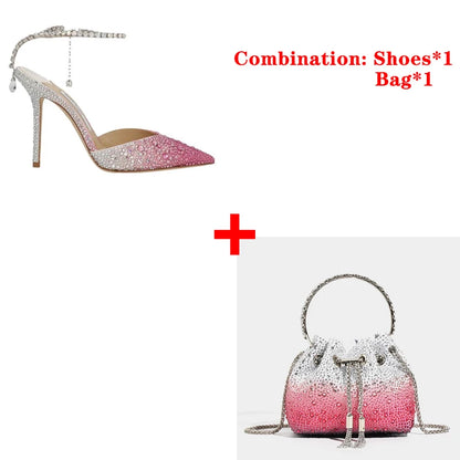 Diamond Slingback Heels