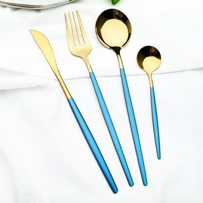 Metal Western Solid Cutlery Set Edition