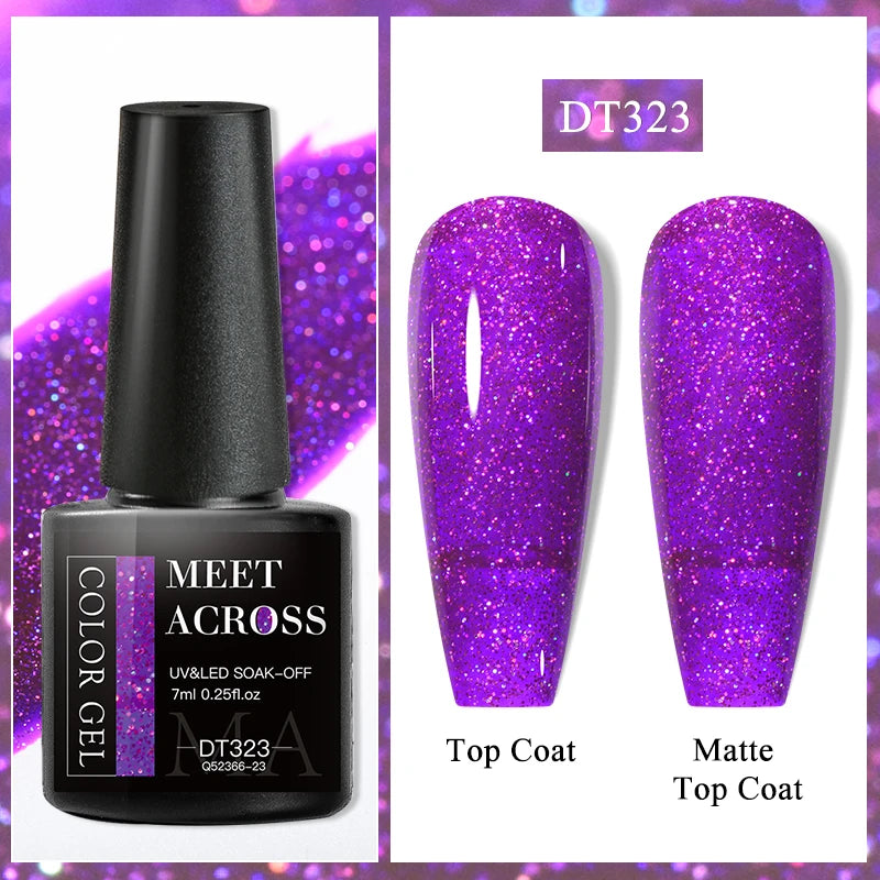 MEET ACROSS Matte Gel Polish