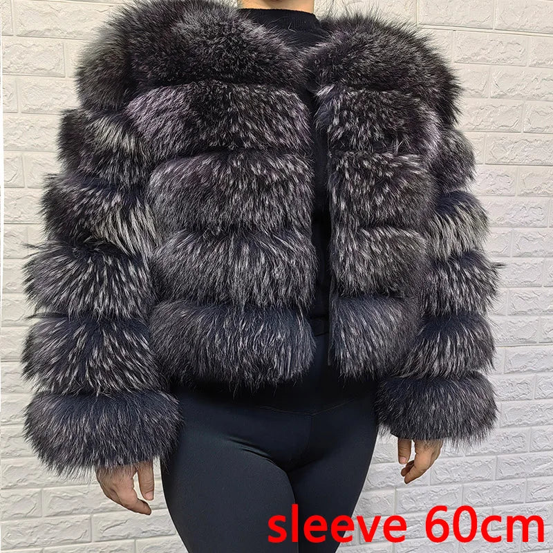 Raccoon Dog Fur Jacket