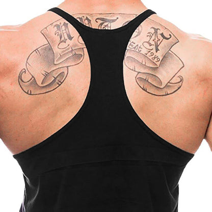 Y-Back Gym Tank Top Cotton