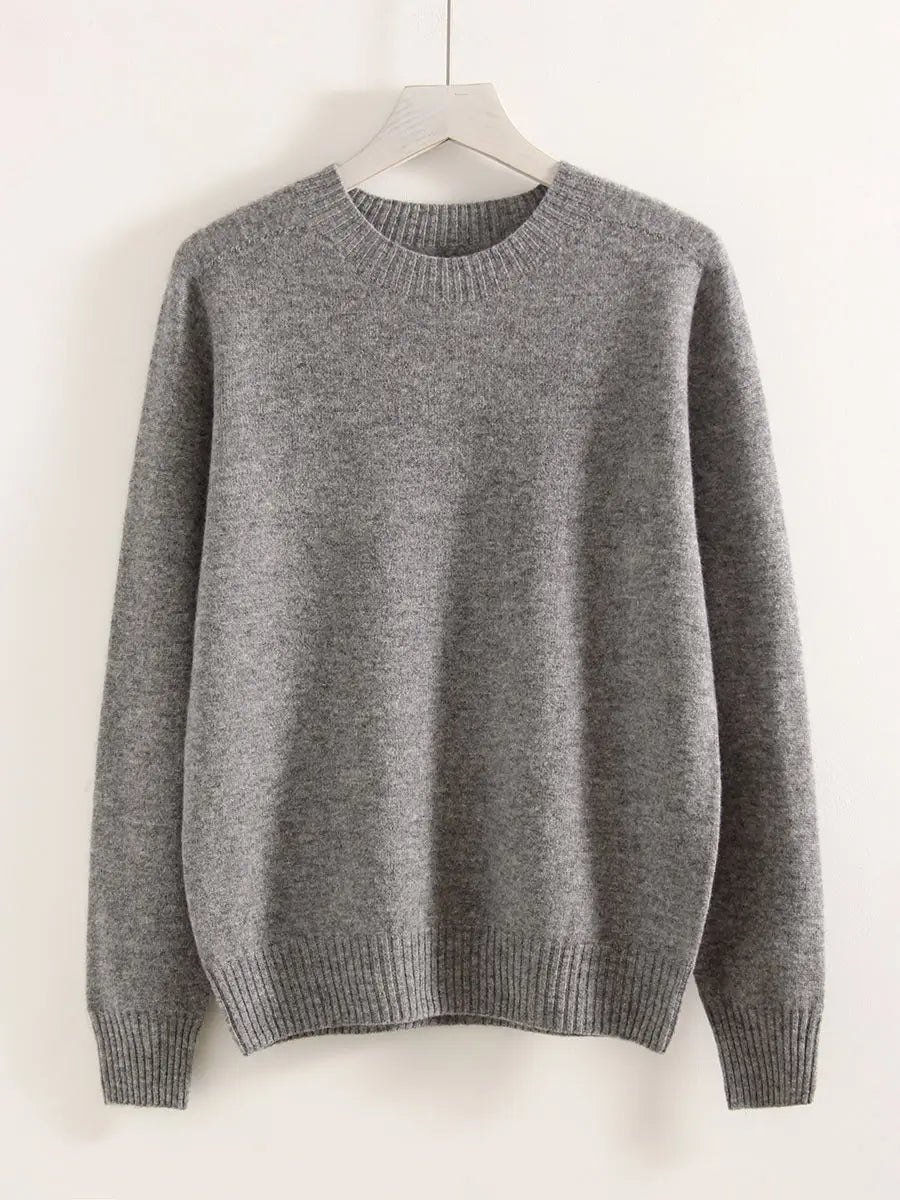 Cashmere Round Neck Sweater