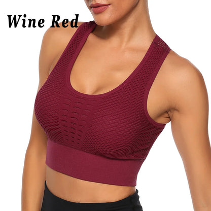 Fitness T-shirts Workout Sports Bra