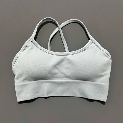 Histello Backless Cross Bra