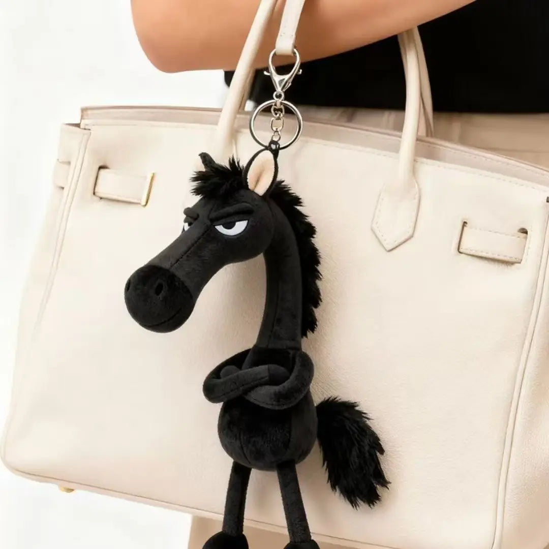 Horse Pendant Year Plush Bags