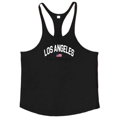 Y-Back Gym Tank Top Cotton