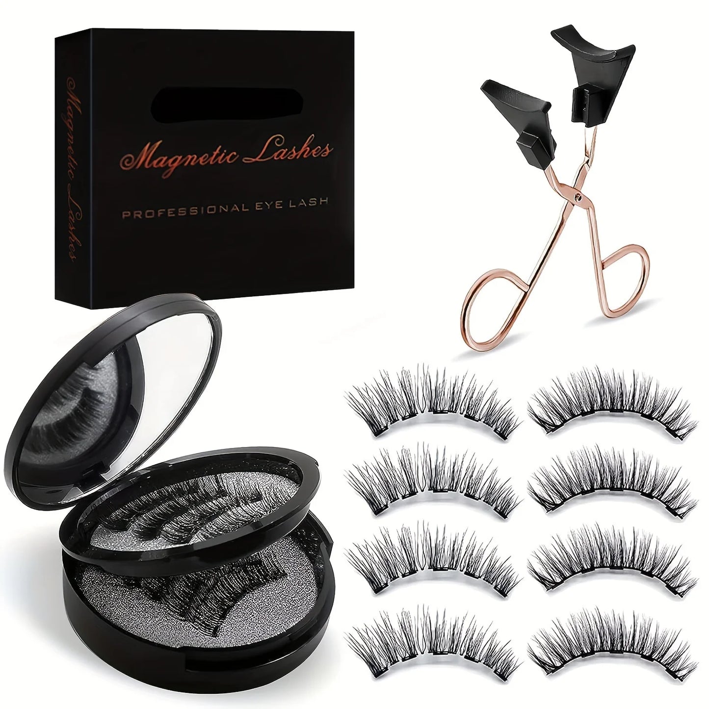 Magnetic Natural Long Eyelashes