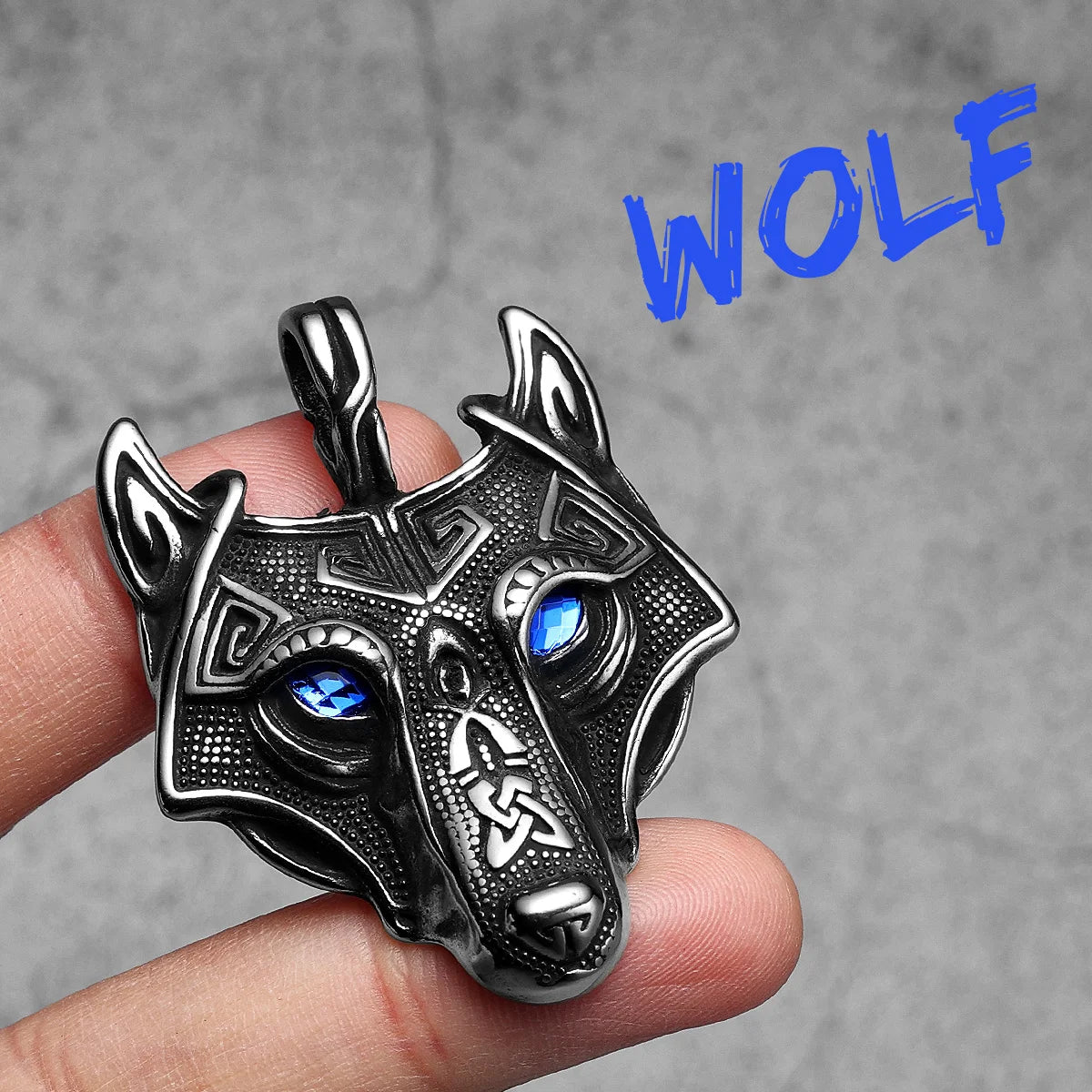 Metal Punk Animal Necklaces Pendant