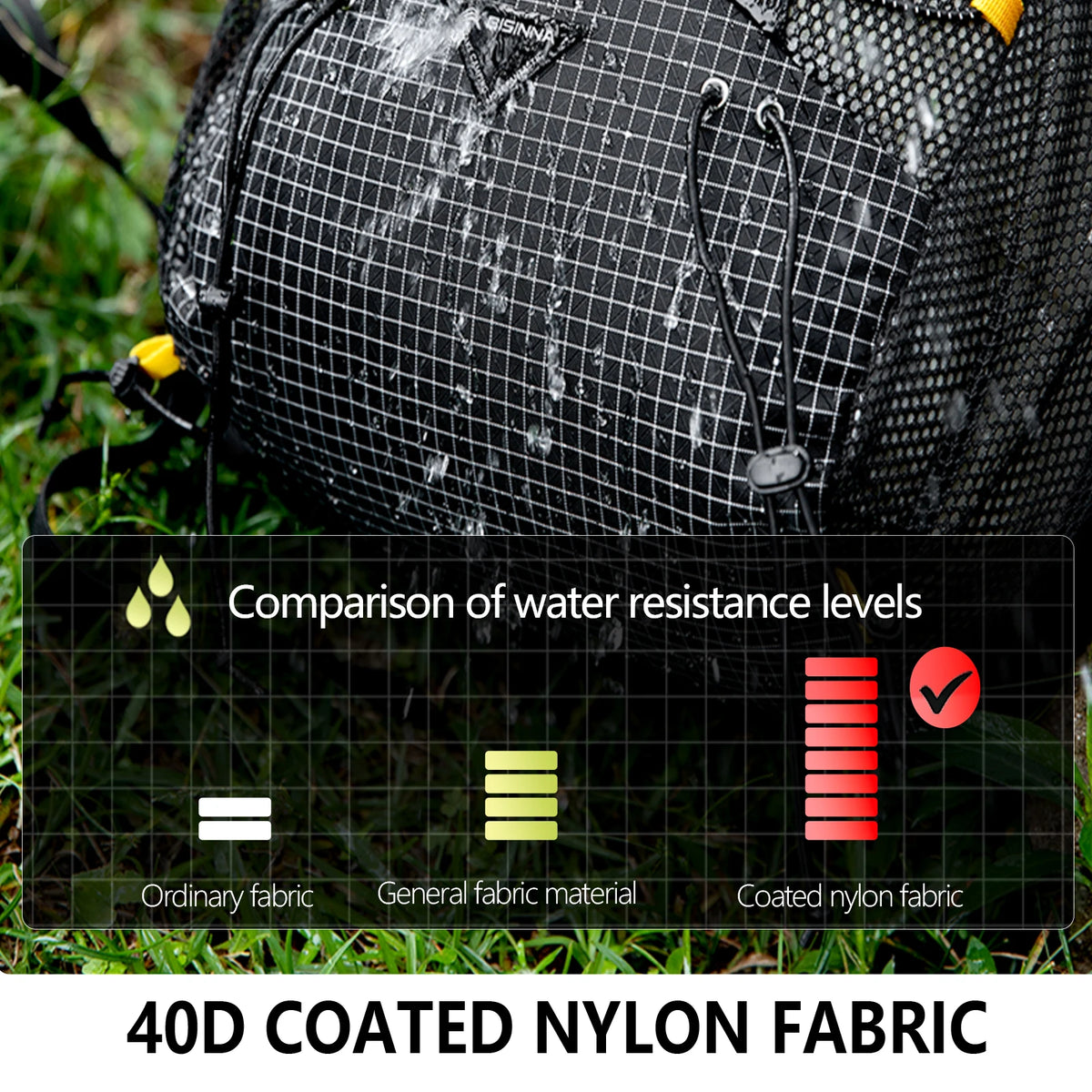 Expandable Ultralight Camping Backpack