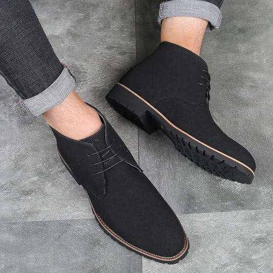 Suede Chelsea Chukka Boots