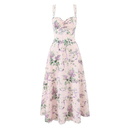 Spaghetti Strap Midi Dress